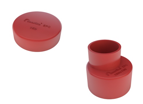 EPC - Fusion Bonded Epoxy Coated Hubless Cap & Reducer